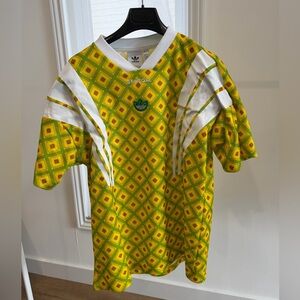 Adidas Yellow and Green Senegal Jersey